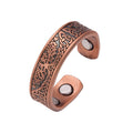 Anillo Biomagnético de Cobre Puro al 99.99% - Árbol de la Vida