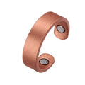 Anillo de Cobre Biomagnético estilo clásico Cobre Puro 99.99%