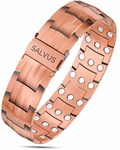 Pulsera Magnética de Cobre Diseño Trenzado Clásico - Triple protección
